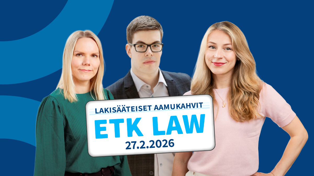 ETK LAW: Lakisääteiset aamukahvit kuva