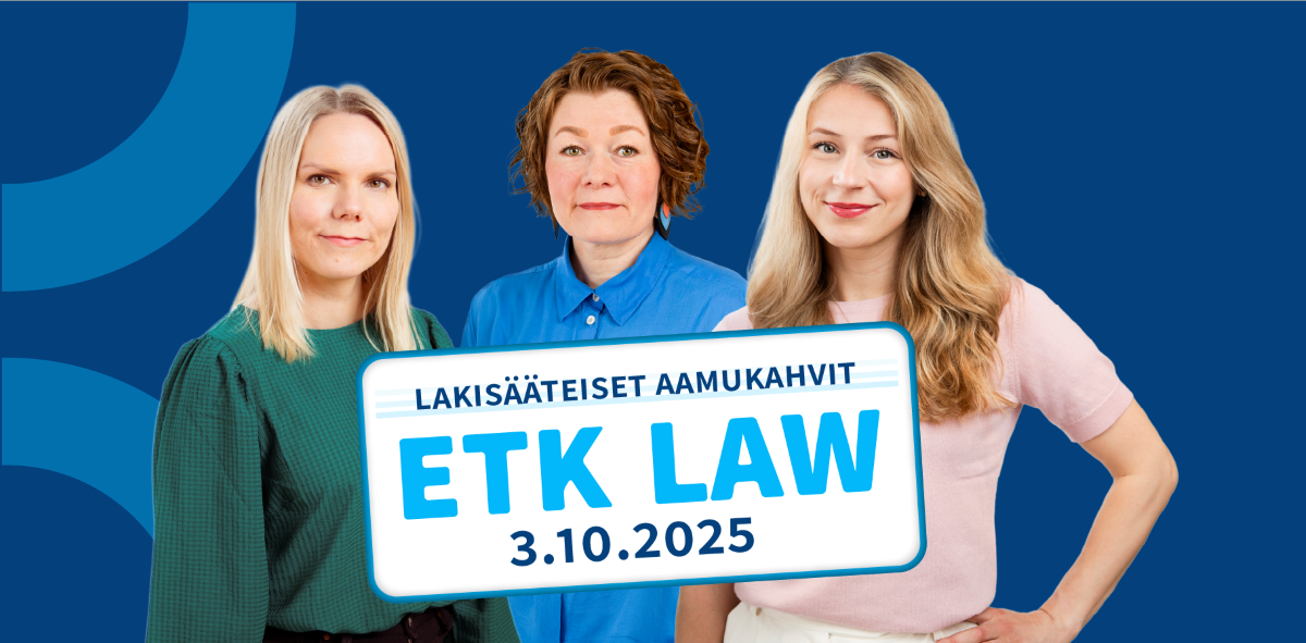 ETK LAW: Lakisääteiset aamukahvit kuva