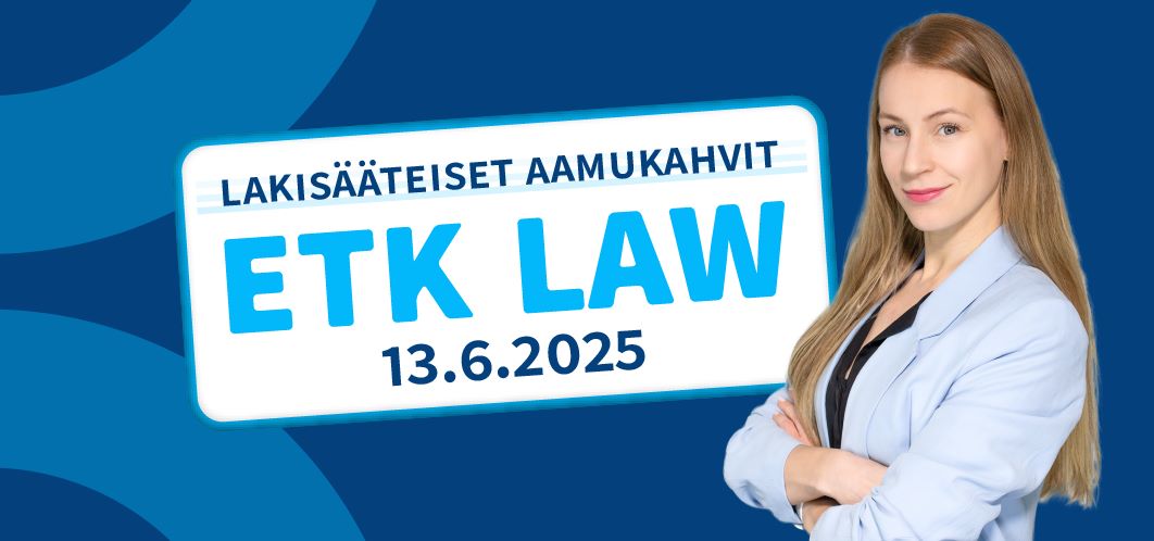 ETK LAW: Lakisääteiset aamukahvit kuva